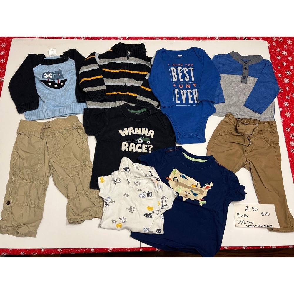 Boys‎ 6/12 month clothes (2180)